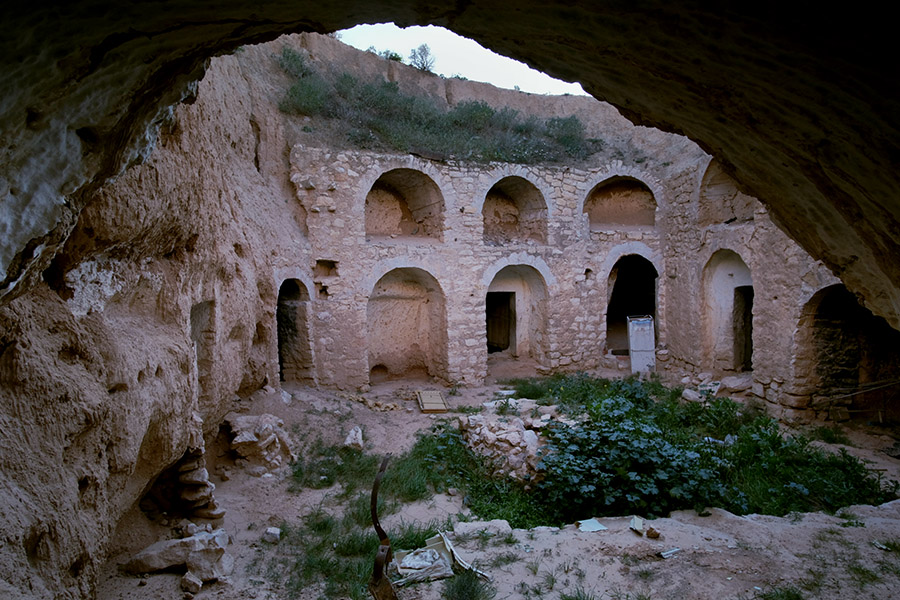 Matmata, Tunisia 2019: famed for representing parts of the Star Wars Tatooine planet, Matmata is studded with huge pit homes, some seemingly abandoned. Residents that haven't abandoned their caves offer to show tourists around for a price.