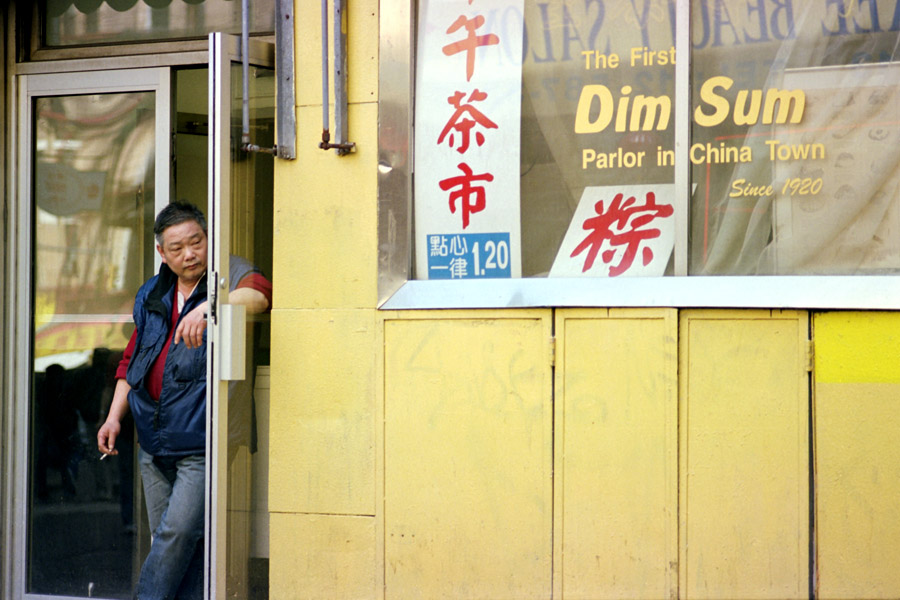 Doyers Street, Chinatown.