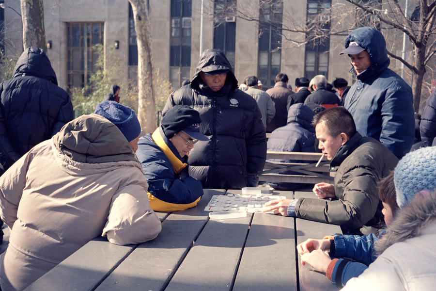 Columbus Park, Chinatown.
