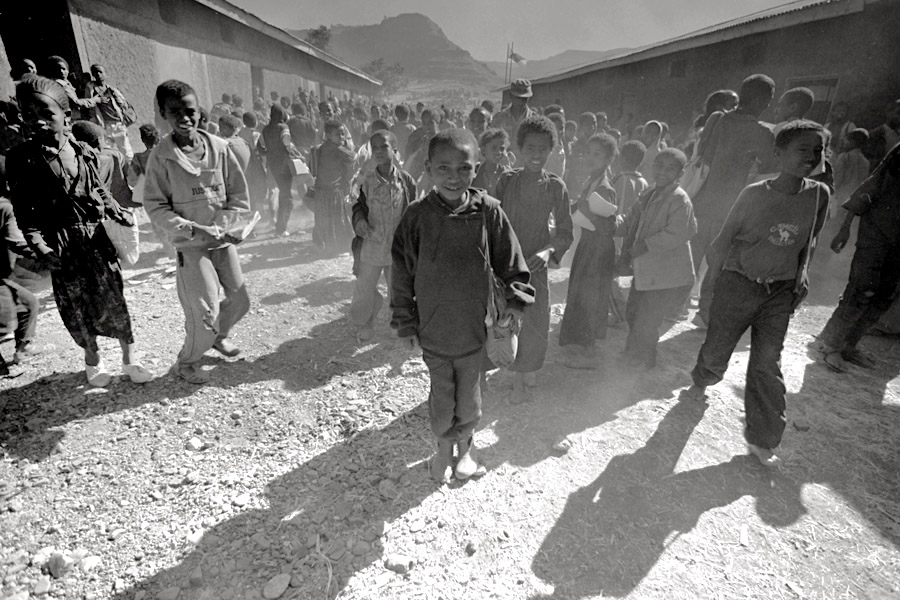 North Wollo, Ethiopia 2007: primary school.